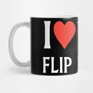 Funny Summer Sunshine I Love My Flip Flops Cute Beach Mug